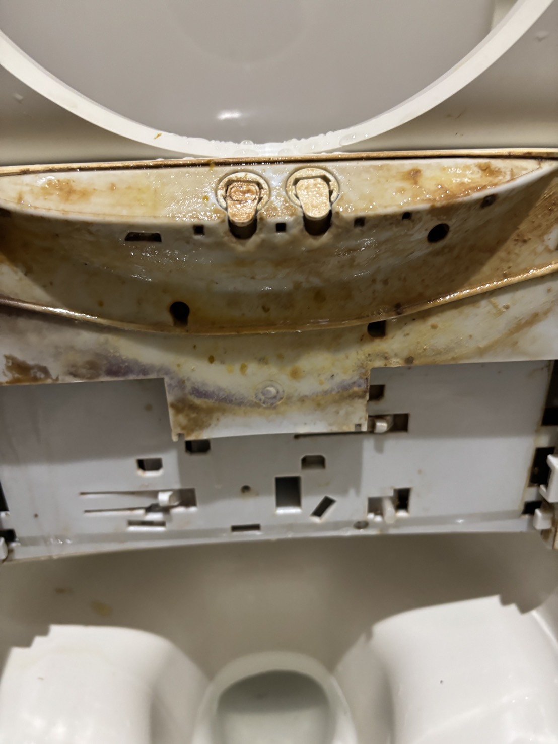 隠れた汚れの実例